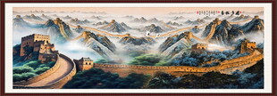 长城山水画