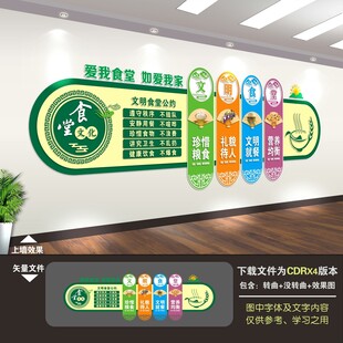 餐厅文化墙