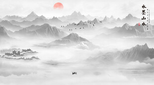 新中式沙发背景墙