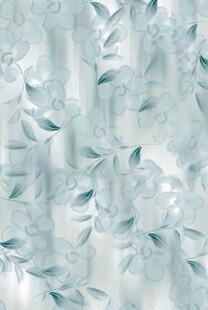 淡蓝枝叶纹理图案