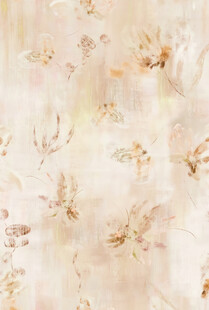 淡雅花卉纹理墙纸图案