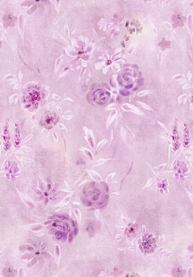 淡紫色花卉纹理背景图