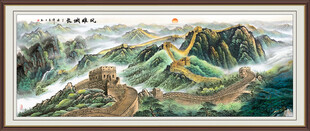 万里长城江山如画
