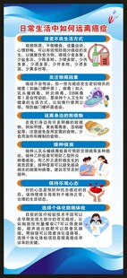 世界癌症日展架