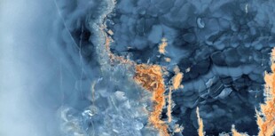 蓝色蓝玉大理石