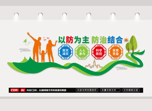 防灾减灾文化墙