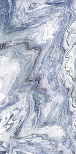 蓝色水墨大理石石纹