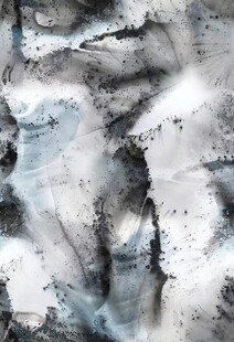 抽象水墨纹理艺术画面