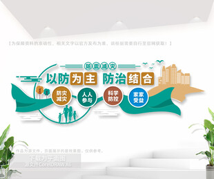 防灾减灾文化墙