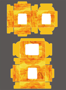 中式古风图案包装盒设计