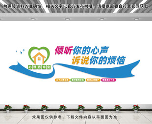 心理咨询室文化墙