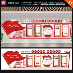 党建会议室背景墙