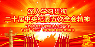 二十届中央纪委五次全会