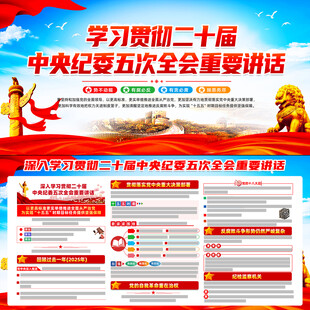 二十届中央纪委五次全会重要讲话