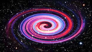 绚丽星空旋涡