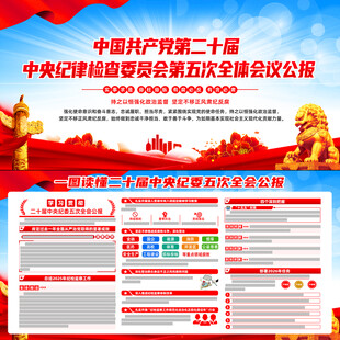 二十届中央纪委五次全会公报