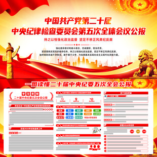 二十届中央纪委五次全会