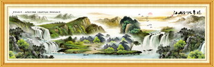 聚宝盆国画