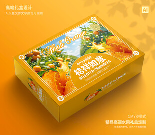 春见包装 桔子礼盒