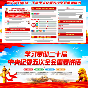 二十届中央纪委五次全会重要讲话