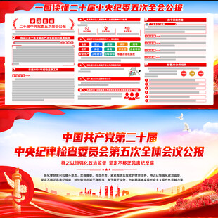 二十届中央纪委五次全会