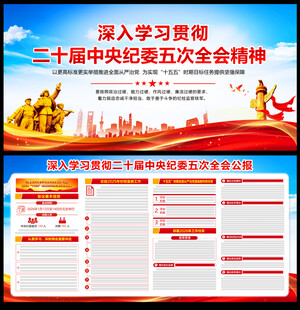 二十届中央纪委五次全会公报