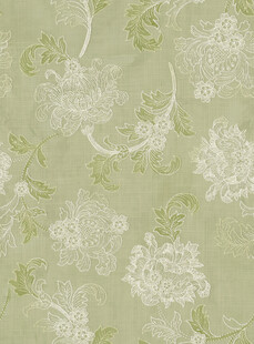 淡绿色花卉纹理背景图