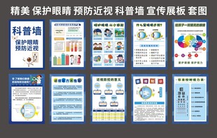 预防近视科普墙