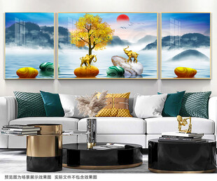 中式客厅装饰画