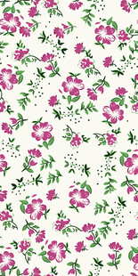 粉色花卉图案背景