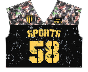 个性运动风58号潮流背心