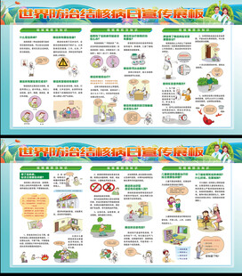 防治结核病展板