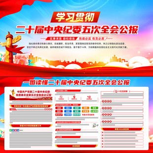 二十届中央纪委五次全会