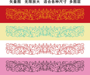 浮雕龙卷草龙矢量精细龙纹