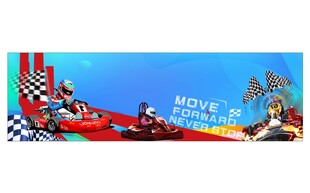 卡丁车赛车背景