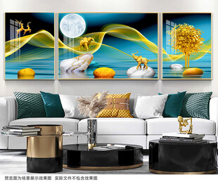 现代客厅装饰画