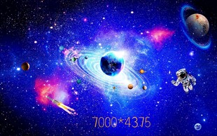 梦幻宇宙星系太空景象
