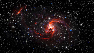 绚丽星云宇宙星空