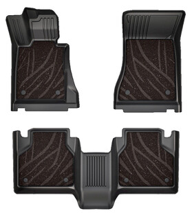 汽车脚垫四件套展示