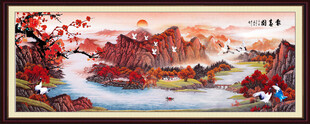 国画山水画