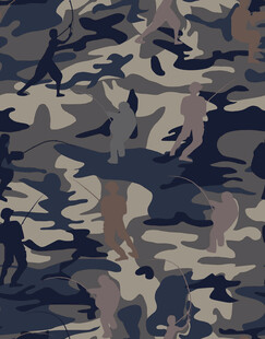 迷彩图案布料纹理