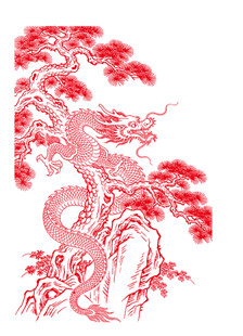 龙纹 酒包装