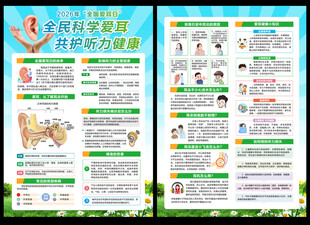 2026全国爱耳日宣传单