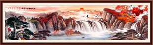 国画山水画