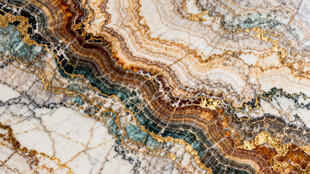 多彩鎏金奢石大理石图案