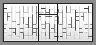 复杂迷宫平面图设计