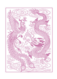龙凤 传统图案