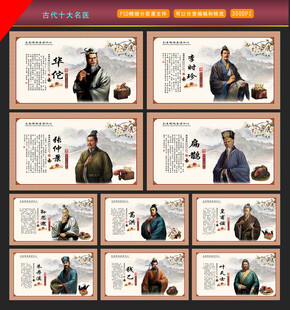 古代十大名医图片