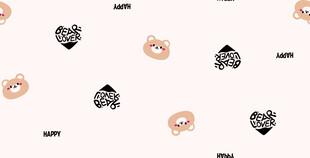 动物图案装饰元素集合