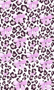 粉色豹纹花纹图案设计